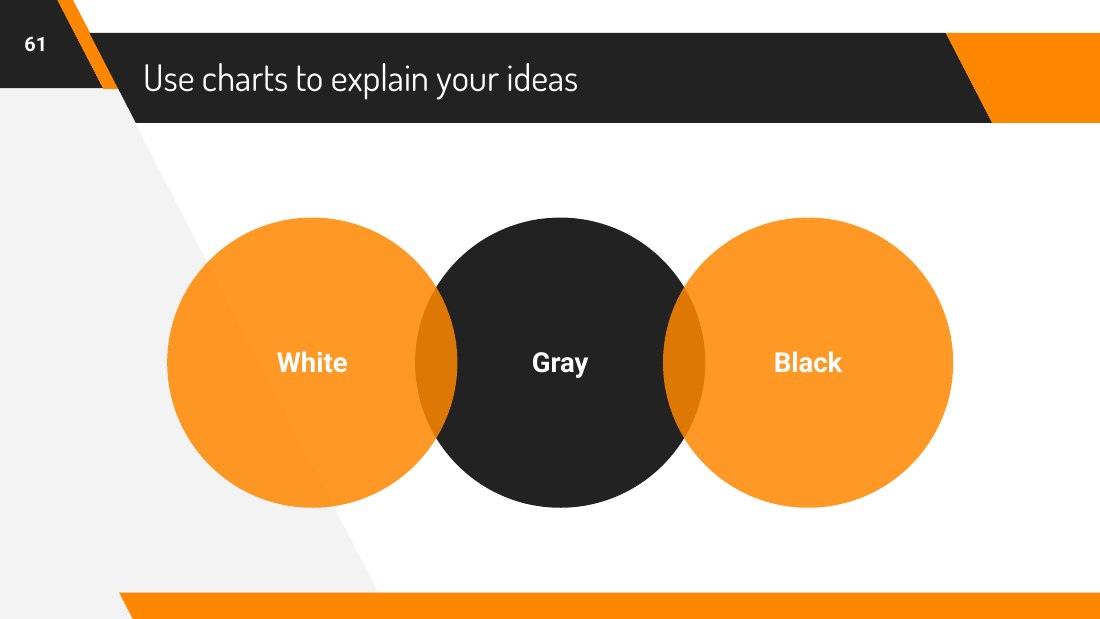 Use charts to explain your ideas - Gray - White - Black - ‹#›