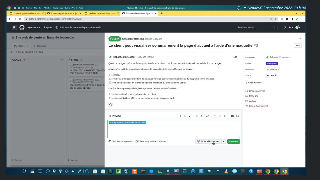 Diapositive 35 du diaporama GitHub Projects - Kanban