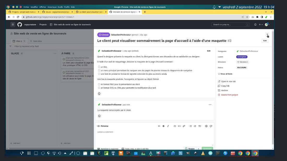 Diapositive 36 du diaporama GitHub Projects - Kanban