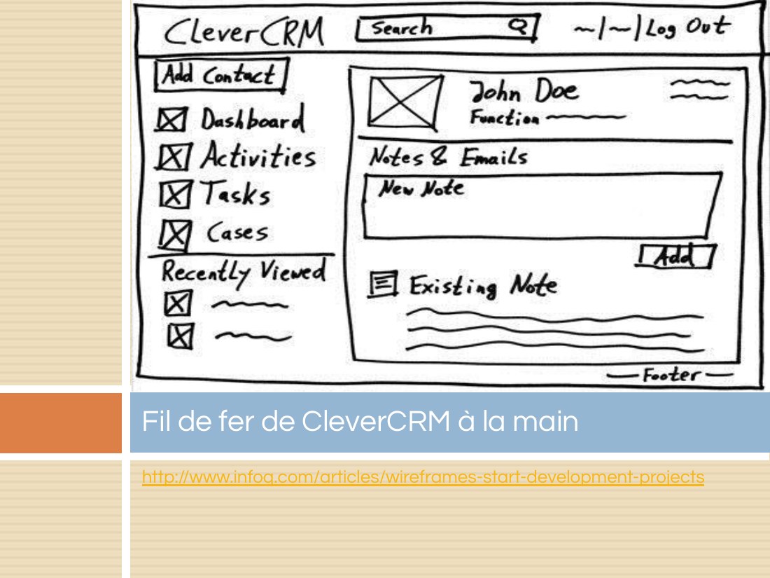http://www.infoq.com/articles/wireframes-start-development-projects - Fil de fer de CleverCRM à la main