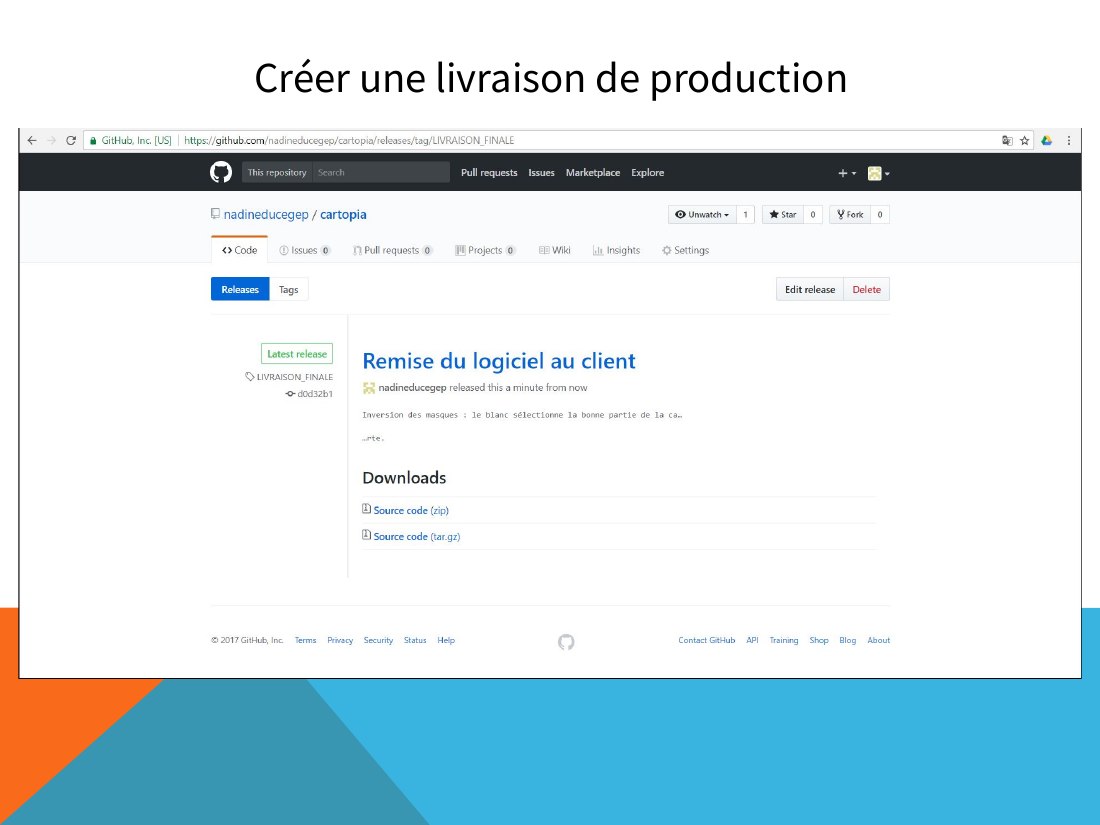 Créer une livraison de production