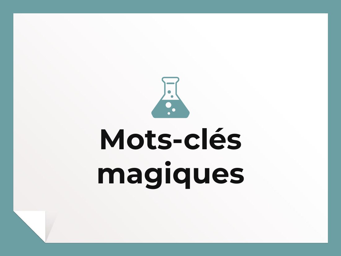 Mots-clés magiques
